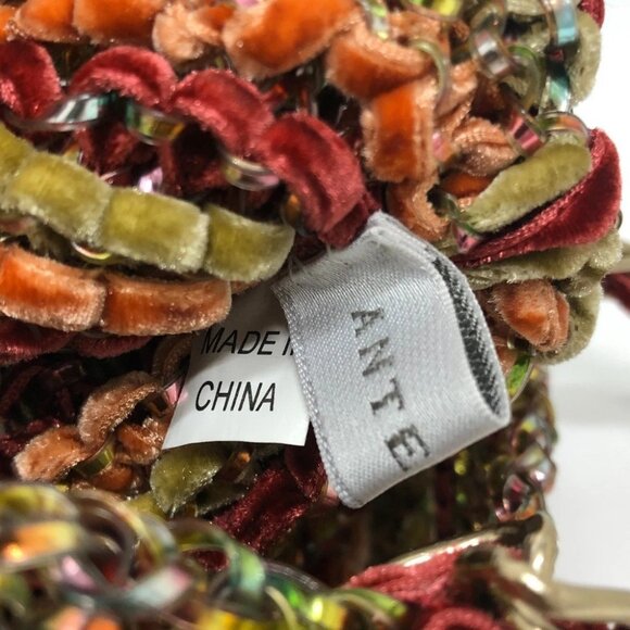 ANTEPRIMA wire Mini handbag Hand Bag Vinyl / Velor Multicolore/GoldHardware - Picture 5 of 9